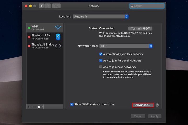 Preferencias Avanzadas