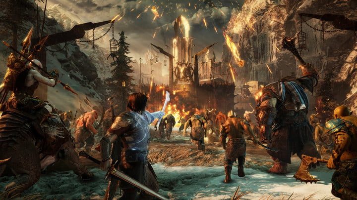 Middle Earth Shadow of War, uno de los mejores juegos de El Señor de los Anillos