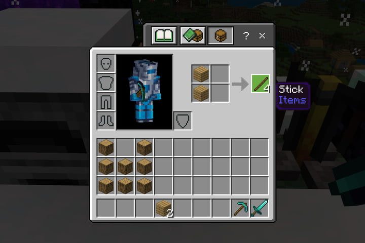 Cómo se hace una antorcha en Minecraft