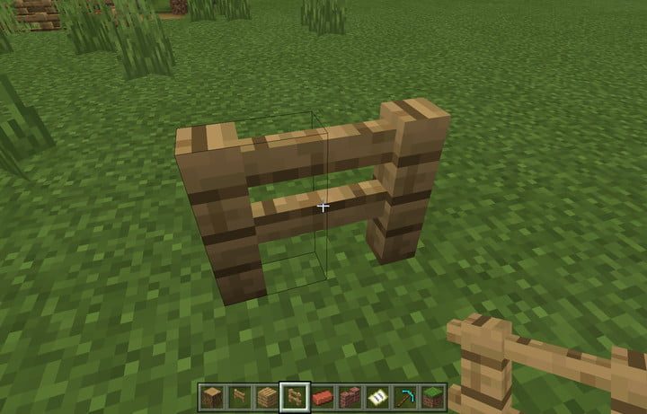 Pasos para hacer vallas en Minecraft
