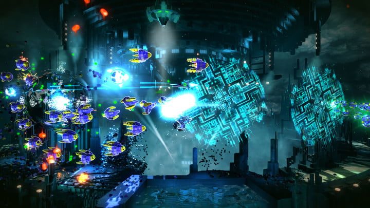 Resogun, uno de los mejores juegos de disparos para PS4