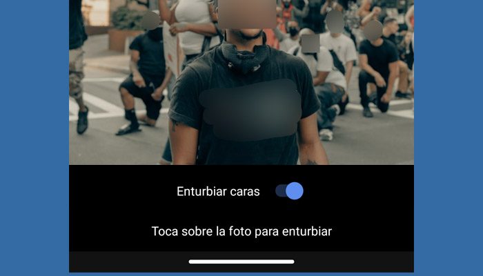 Cómo difuminar rostros desde Signal.