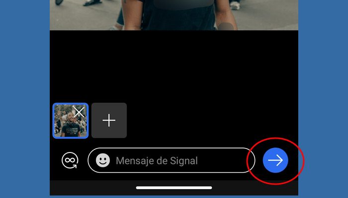 Cómo difuminar rostros desde Signal.
