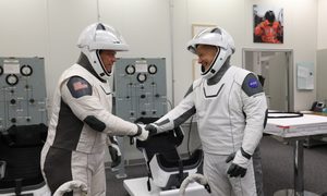 spacex trabajo elon musk astronautas 2