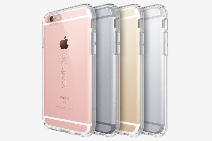 cuatro fundas Speck CandyShell Clear Case