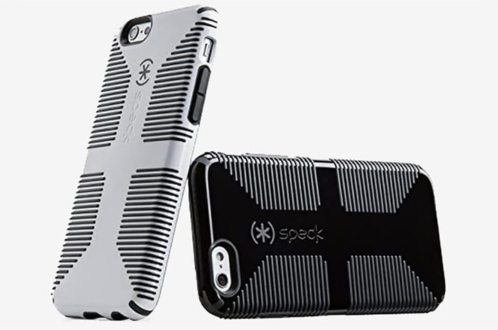 dos fundas Speck Candyshell Grip, una negra y otra blanca