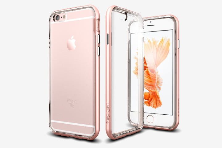 Funda Spigen Neo Hybrid Ex Case en oro rosa