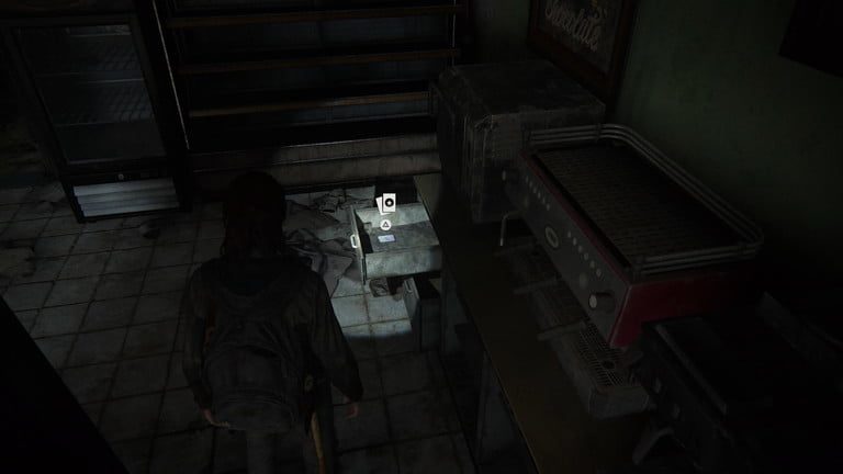 Aquí hay una carta coleccionable en The Last of Us Part II