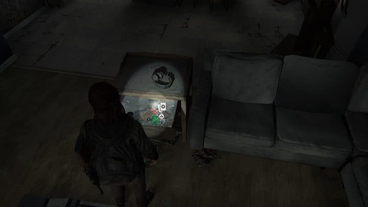 Aquí está una carta coleccionable de Last of Us Part II