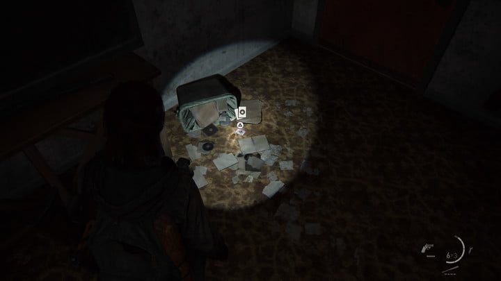 Aquí está una carta coleccionable de Last of Us Part II