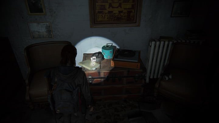 Aquí está una carta coleccionable de Last of Us Part II