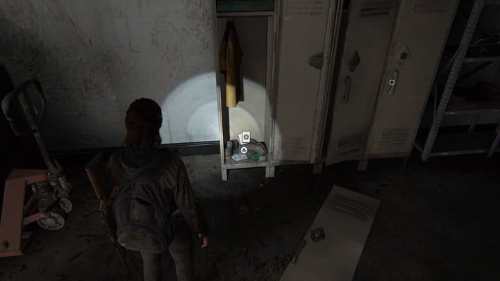 Aquí está una carta coleccionable de Last of Us Part II