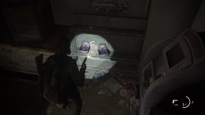 Aquí está una carta coleccionable de Last of Us Part II