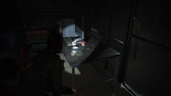 Aquí está una carta coleccionable de Last of Us Part II