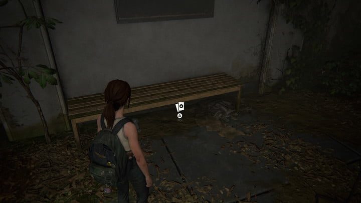 Aquí está una carta coleccionable de Last of Us Part II