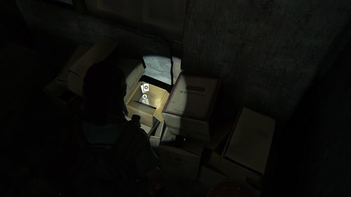 Aquí está una carta coleccionable de Last of Us Part II