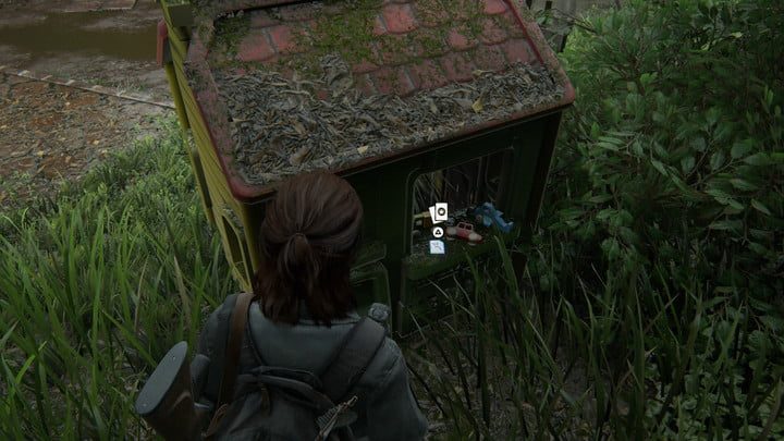 Aquí está una carta coleccionable de Last of Us Part II