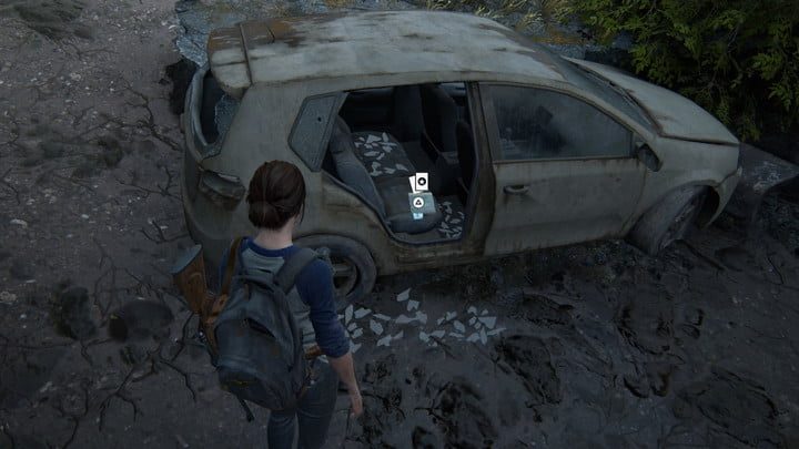 Aquí está una carta coleccionable de Last of Us Part II