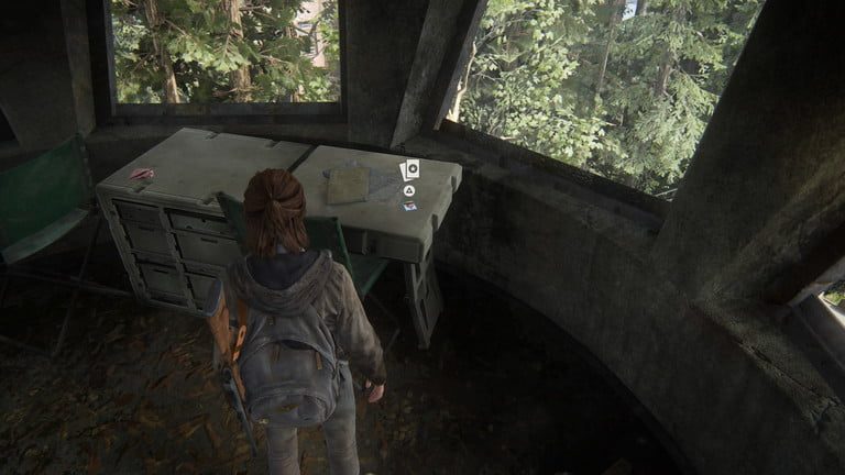 Aquí hay una carta coleccionable en The Last of Us Part II