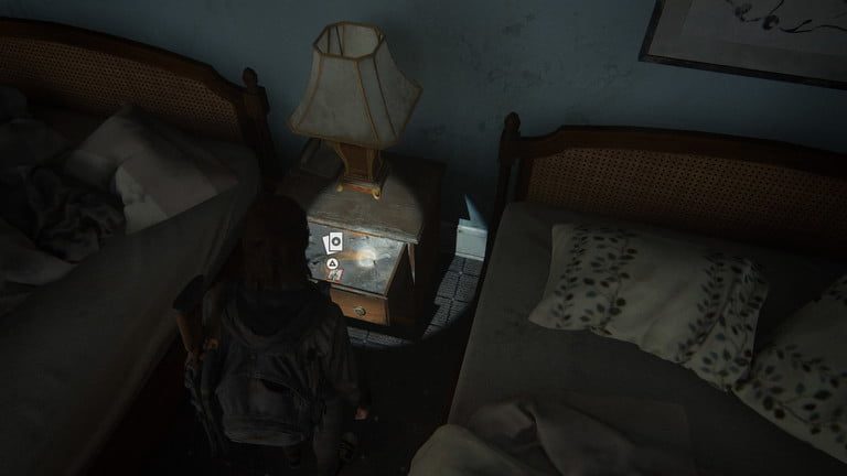 Aquí hay una carta coleccionable en The Last of Us Part II
