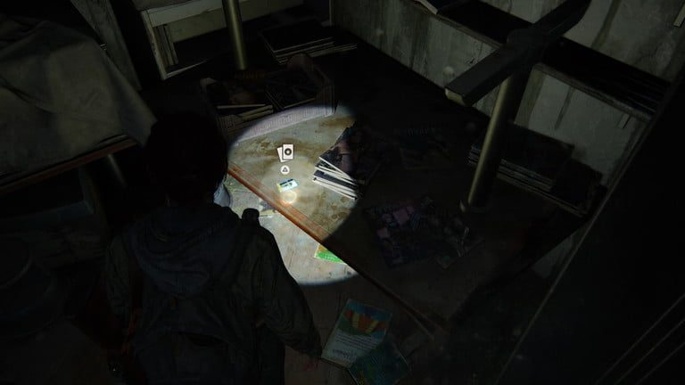 Aquí hay una carta coleccionable en The Last of Us Part II