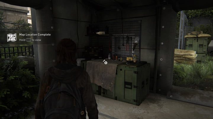 Una mesa de trabajo en The Last of Us Part II
