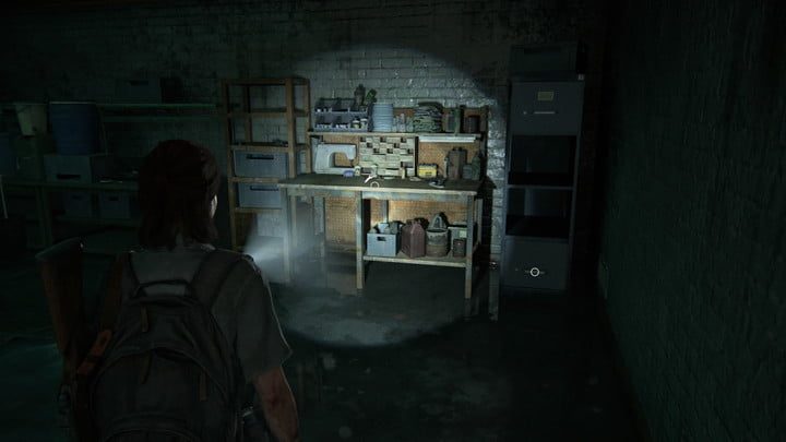 Una mesa de trabajo en The Last of Us Part II