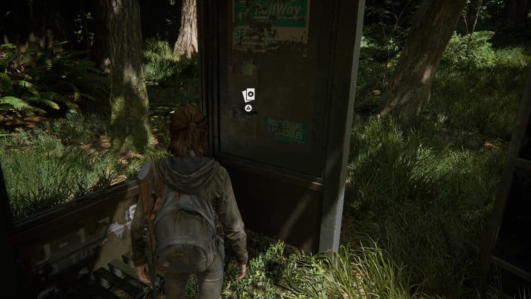 Aquí hay una carta coleccionable en The Last of Us Part II