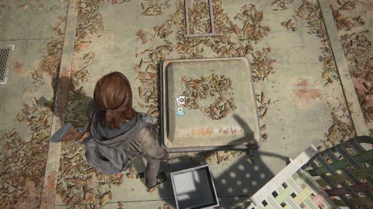 Aquí hay una carta coleccionable en The Last of Us Part II