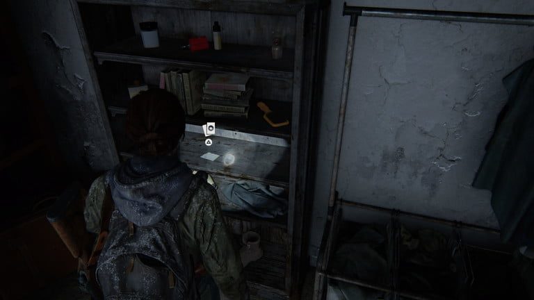 Aquí hay una carta coleccionable en The Last of Us Part II