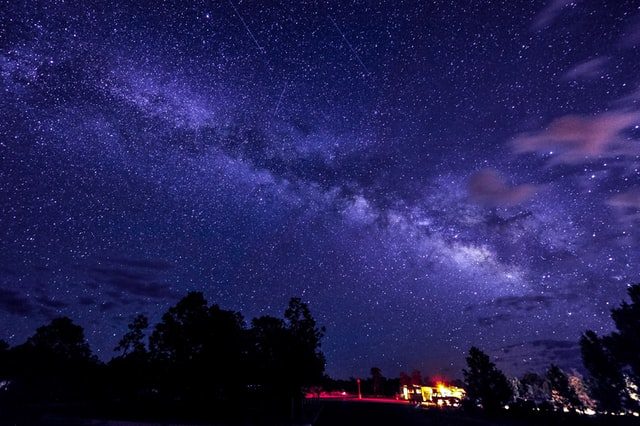Lluvia de meteoritos.