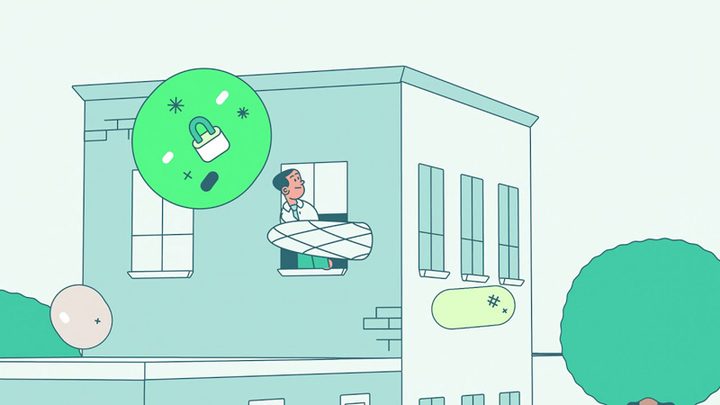 Arte de WhatsApp sobre seguridad