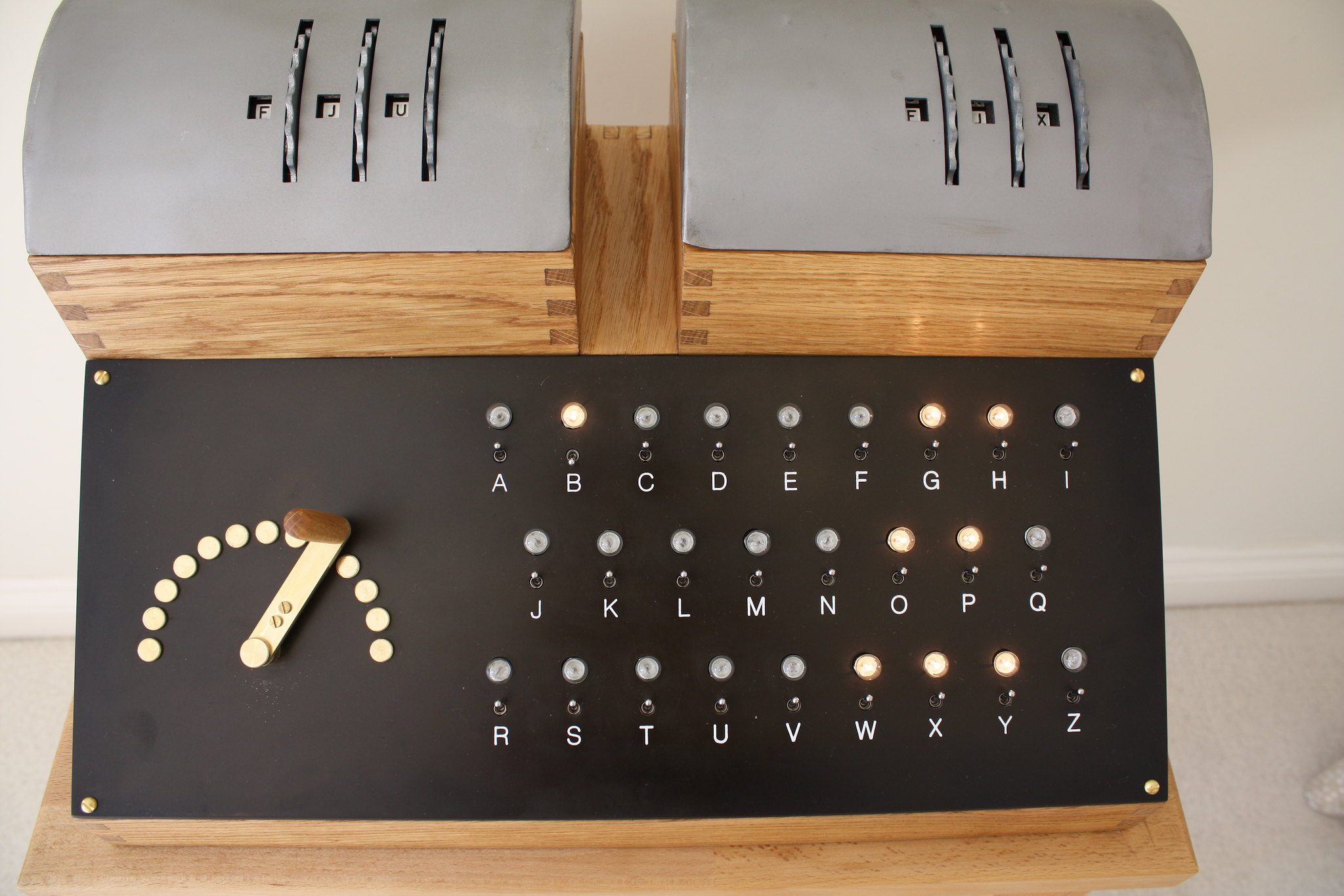 La r&eacute;plica del cicl&oacute;metro construida por un alumno de la Universidad de Cambridge