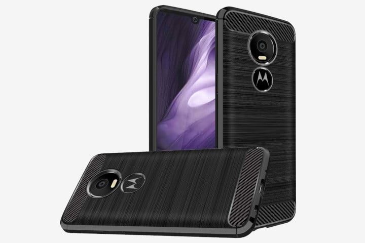 funda Dretal Carbon Fiber-style Rugged Case negra
