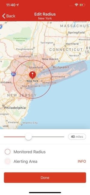 casos de emergencia emergency alert american red cross app map new york screenshot 2 610x1320
