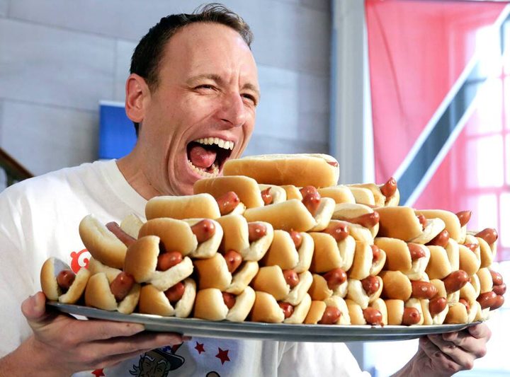 hot dogs joey chestnut