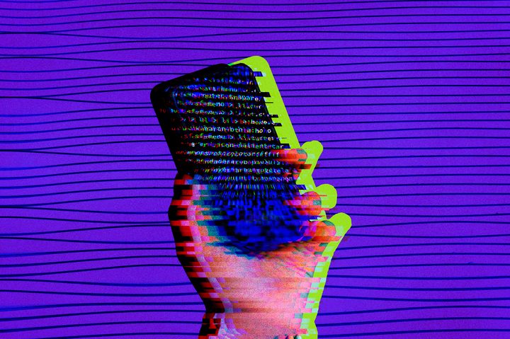 Unt eléfono hackeado