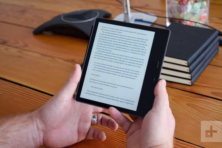 pantalla del amazon kindle oasis