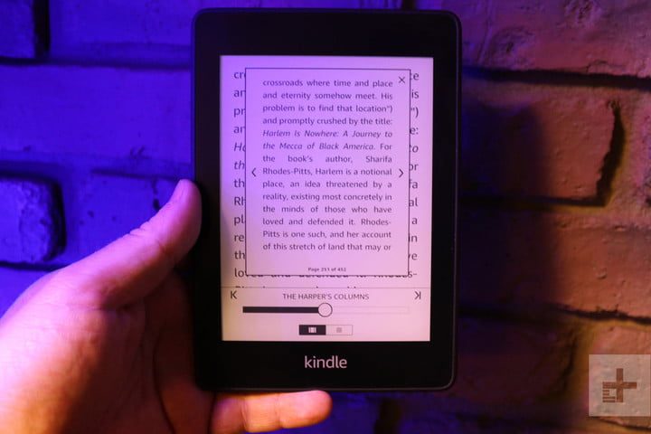 Pantalla del Amazon Kindle Paperwhite 2018