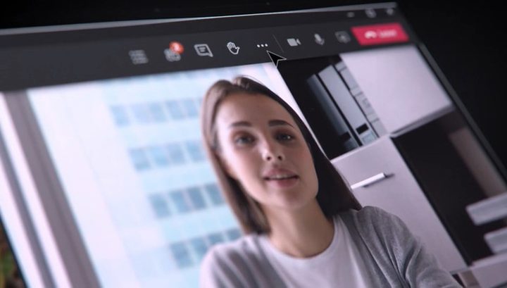 Interfaz de Microsoft Teams
