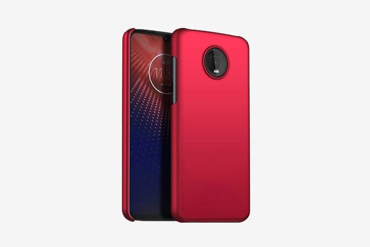 funda Anccer Hard Slim Case roja