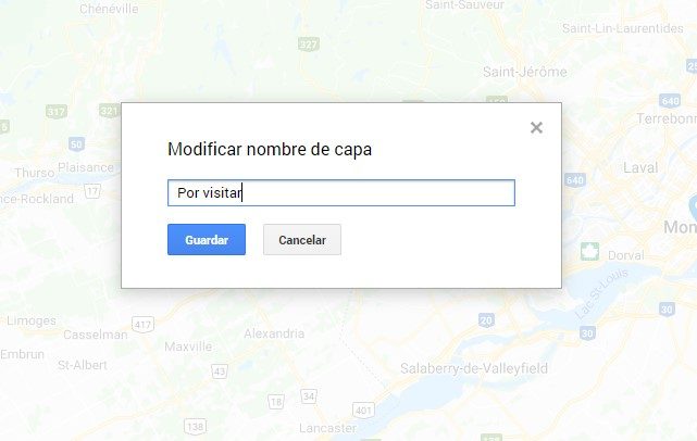 Cómo añadir una capa en My Maps