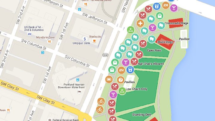 Arte de un mapa en My Maps