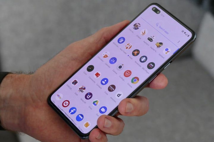 pantalla del OnePlus Nord en la que se muestran aplicaciones