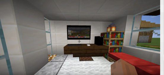 PC con Windows 95 ejecutando Doom dentro de Minecraft