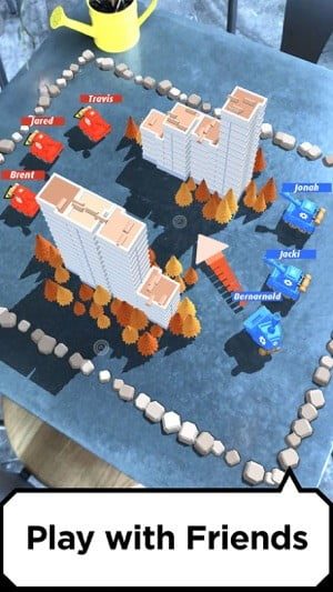 Smash Tanks, una de Las mejores aplicaciones de realidad aumentada para iOS y Android