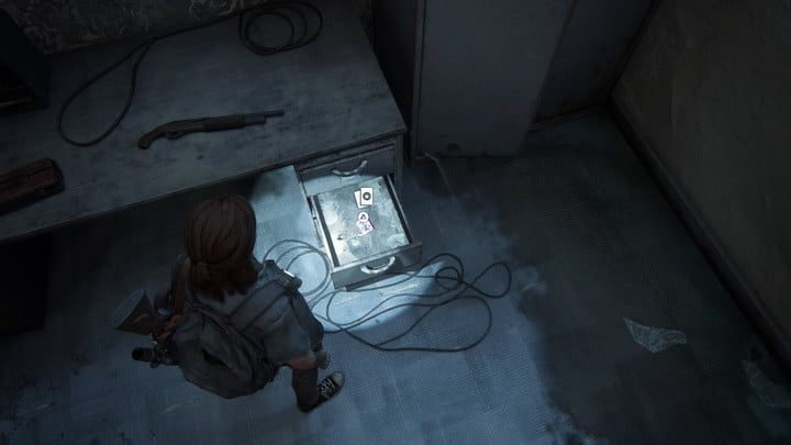 Aquí está una carta coleccionable en The Last of Us Part II