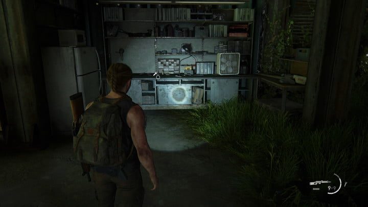 Una mesa de trabajo en The Last of Us Part II