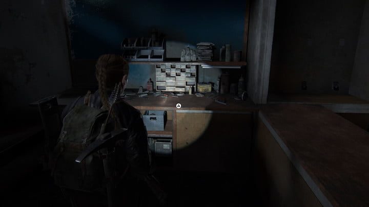 Una mesa de trabajo en The Last of Us Part II