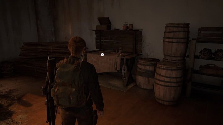 Una mesa de trabajo en The Last of Us Part II
